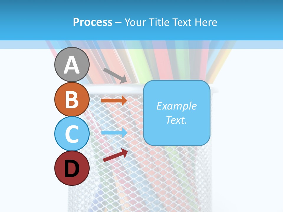 Pink Rainbow School PowerPoint Template