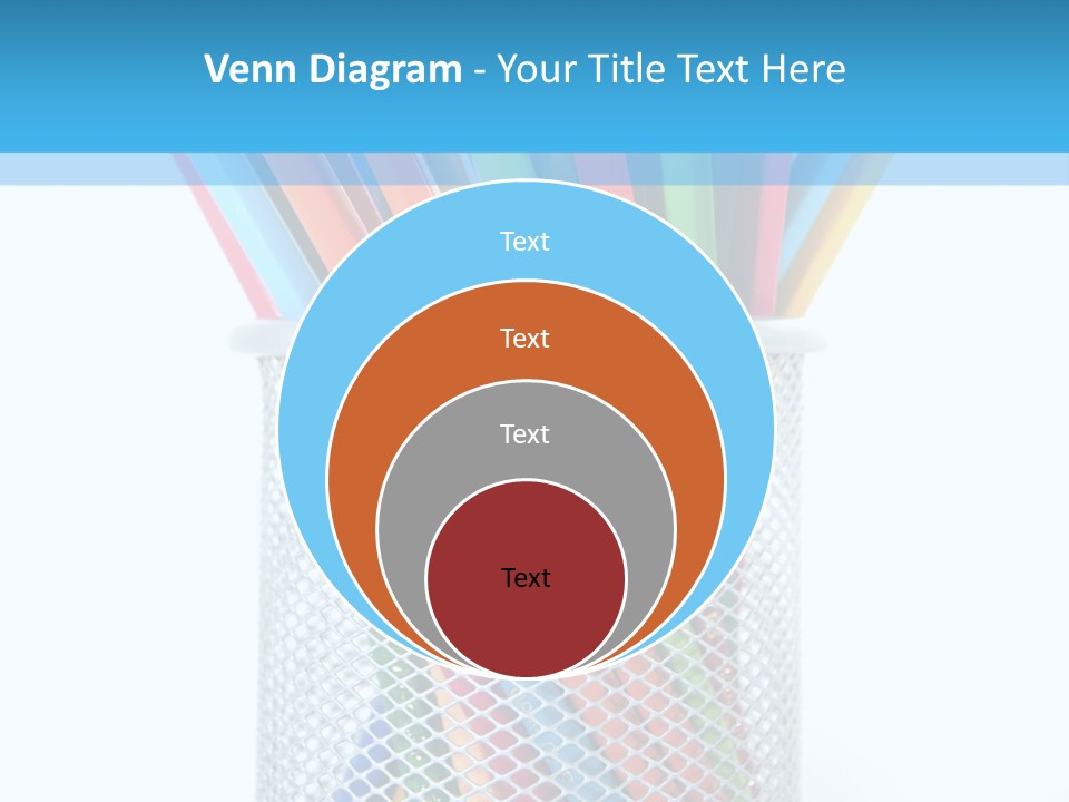 Pink Rainbow School PowerPoint Template