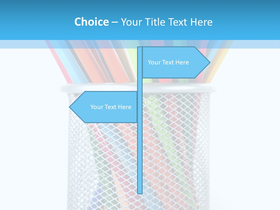 Pink Rainbow School PowerPoint Template