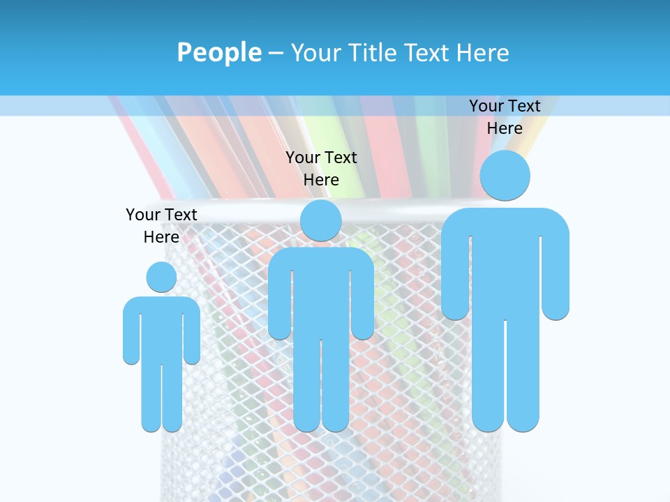 Pink Rainbow School PowerPoint Template