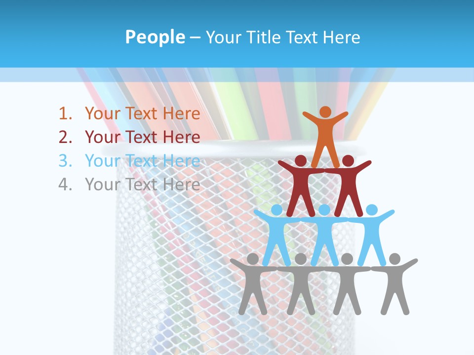 Pink Rainbow School PowerPoint Template