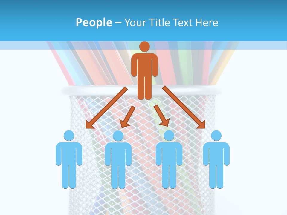 Pink Rainbow School PowerPoint Template