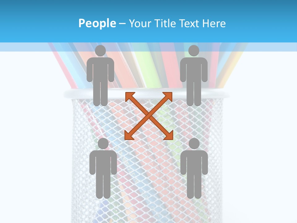 Pink Rainbow School PowerPoint Template