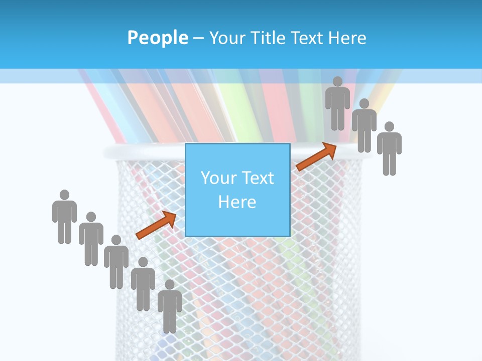 Pink Rainbow School PowerPoint Template