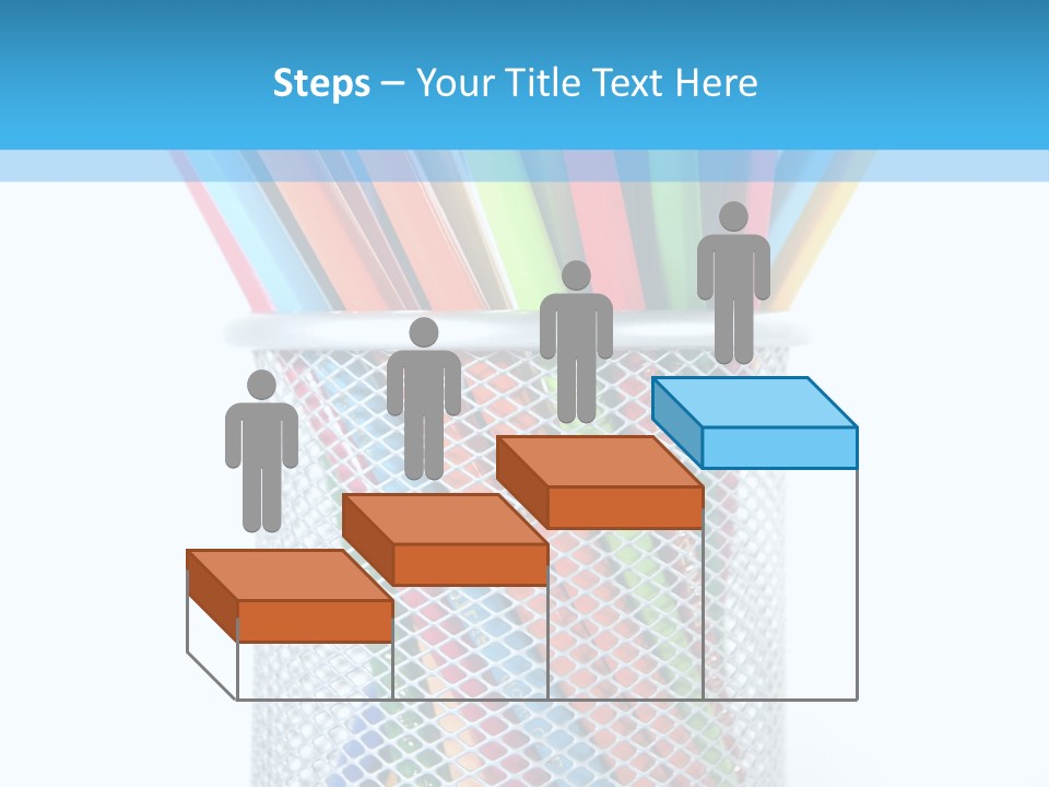 Pink Rainbow School PowerPoint Template