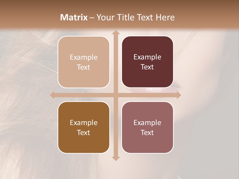 Wellbeing Cosmetic Eyes PowerPoint Template