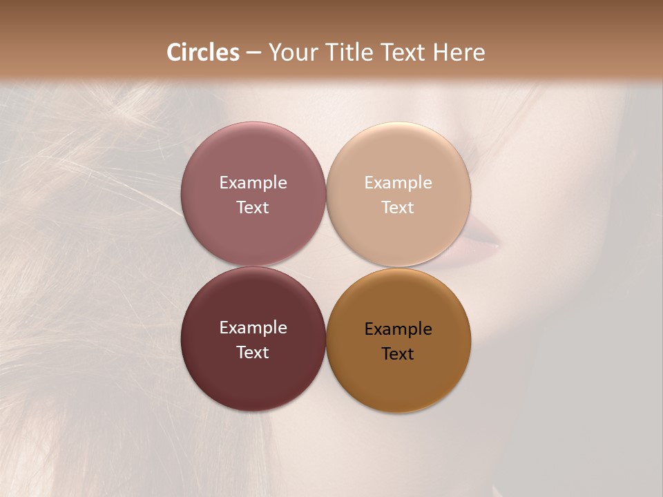 Wellbeing Cosmetic Eyes PowerPoint Template