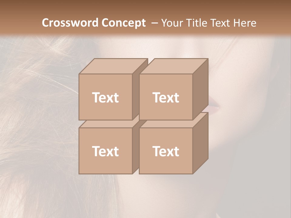 Wellbeing Cosmetic Eyes PowerPoint Template