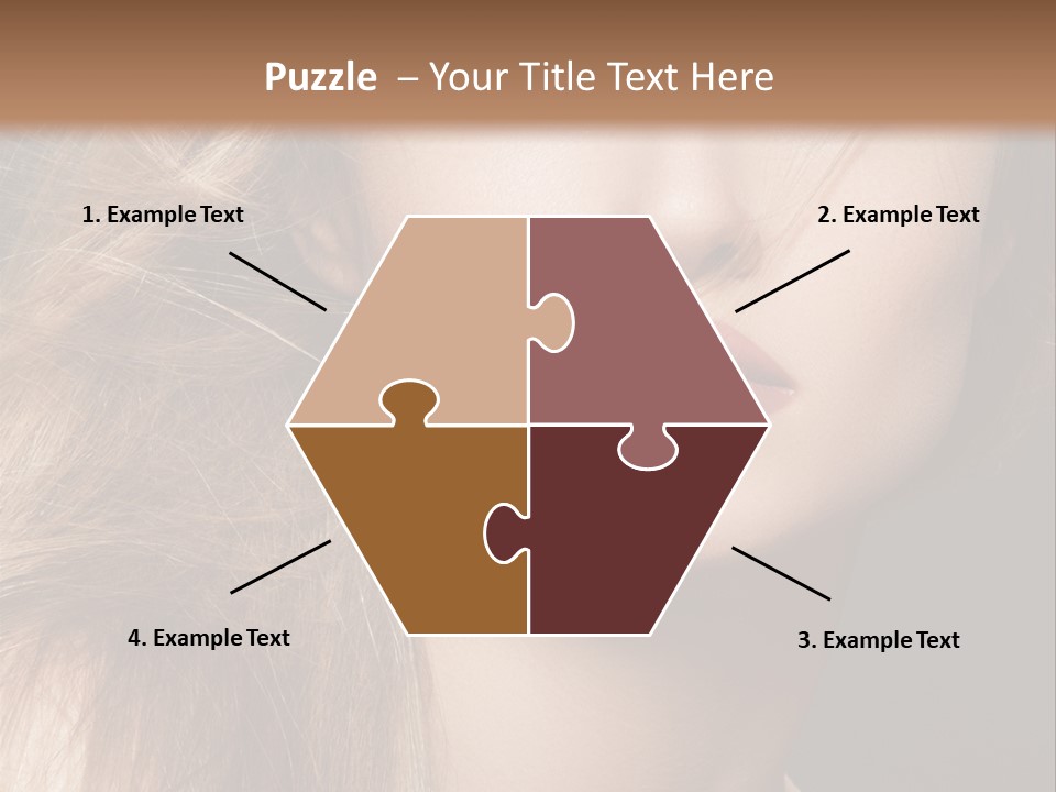 Wellbeing Cosmetic Eyes PowerPoint Template