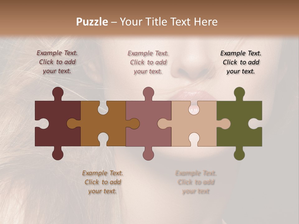 Wellbeing Cosmetic Eyes PowerPoint Template