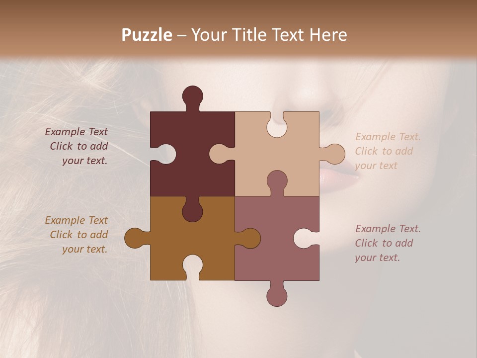 Wellbeing Cosmetic Eyes PowerPoint Template