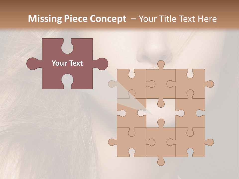 Wellbeing Cosmetic Eyes PowerPoint Template