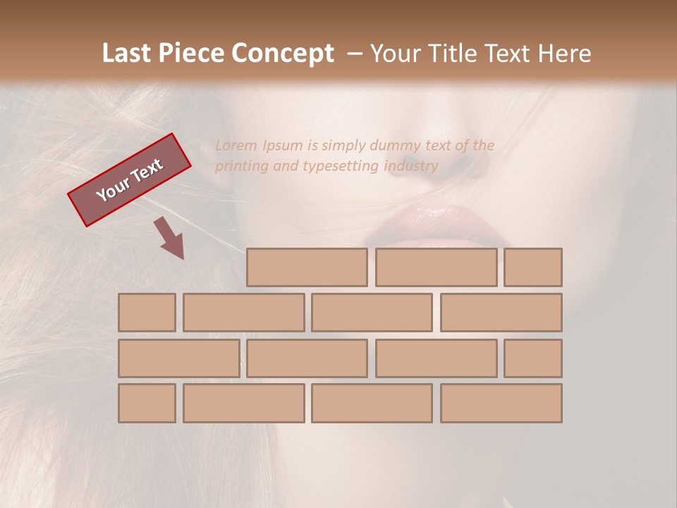 Wellbeing Cosmetic Eyes PowerPoint Template