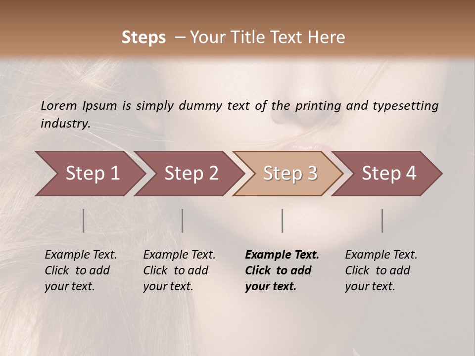Wellbeing Cosmetic Eyes PowerPoint Template
