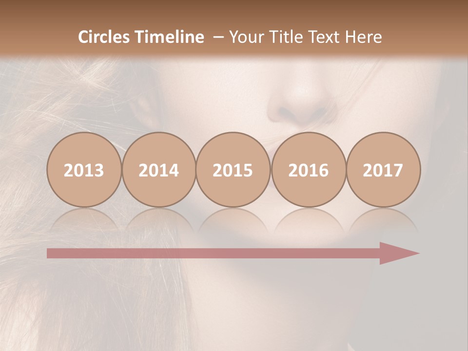 Wellbeing Cosmetic Eyes PowerPoint Template