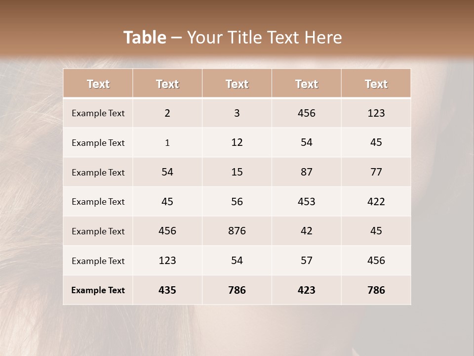 Wellbeing Cosmetic Eyes PowerPoint Template