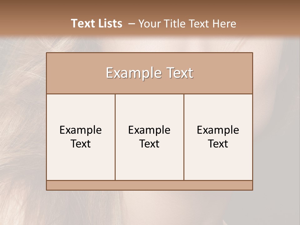 Wellbeing Cosmetic Eyes PowerPoint Template