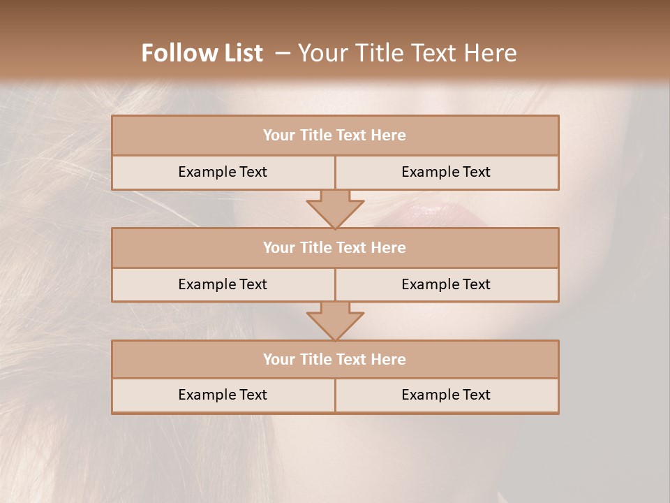 Wellbeing Cosmetic Eyes PowerPoint Template