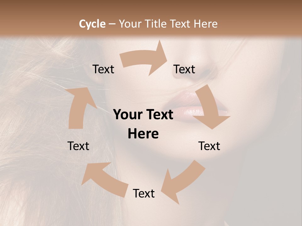 Wellbeing Cosmetic Eyes PowerPoint Template