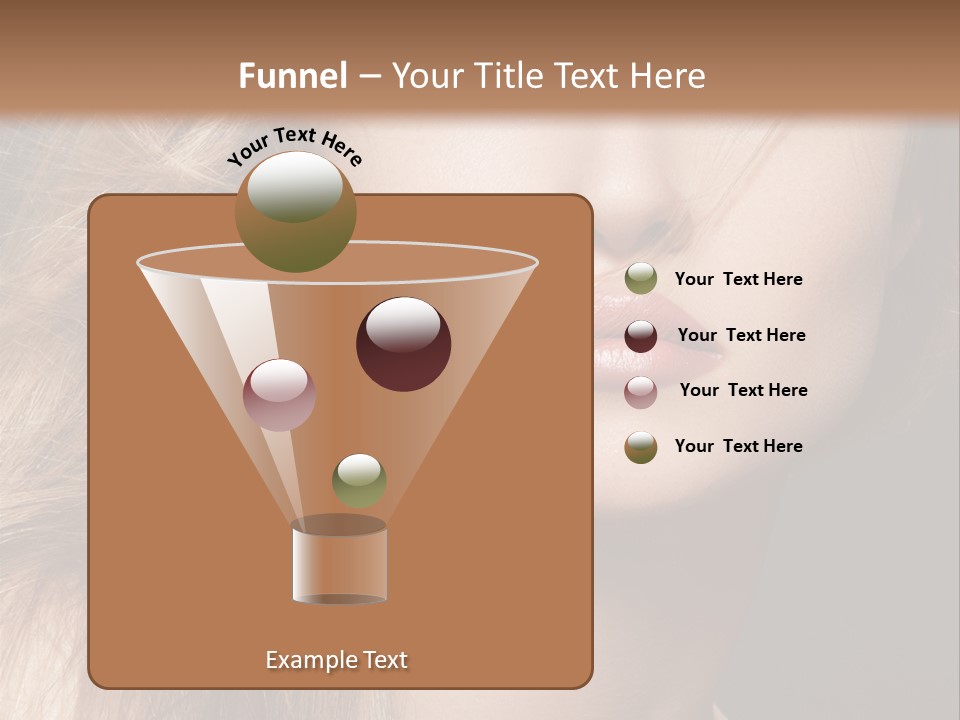 Wellbeing Cosmetic Eyes PowerPoint Template