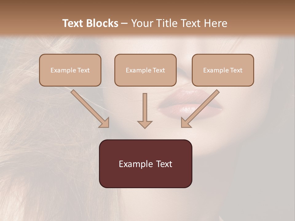 Wellbeing Cosmetic Eyes PowerPoint Template