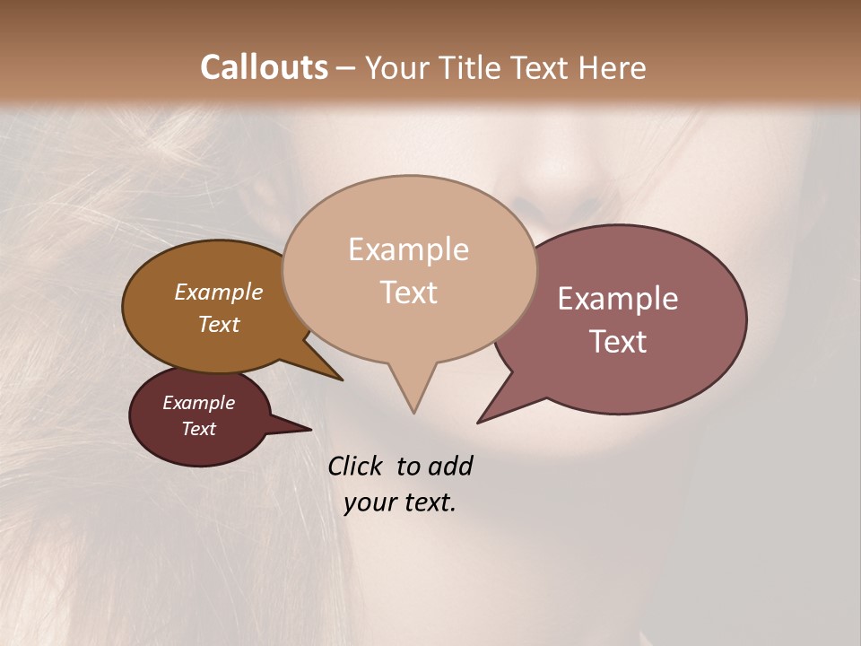 Wellbeing Cosmetic Eyes PowerPoint Template