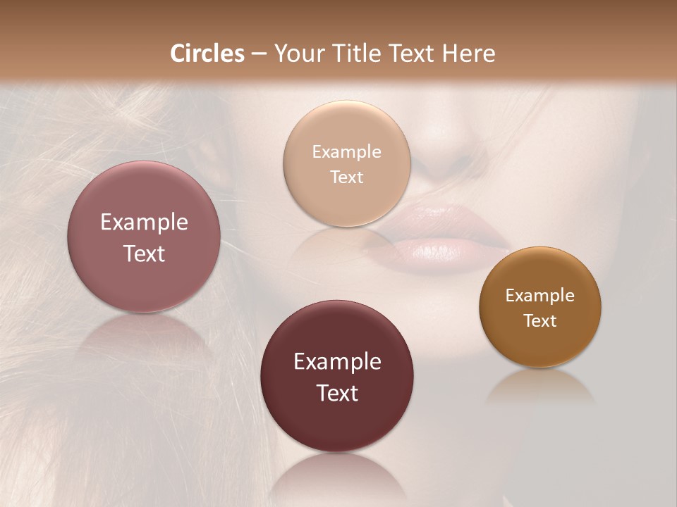 Wellbeing Cosmetic Eyes PowerPoint Template