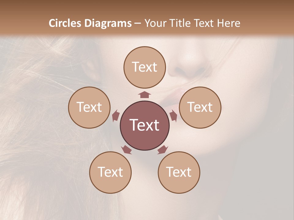 Wellbeing Cosmetic Eyes PowerPoint Template