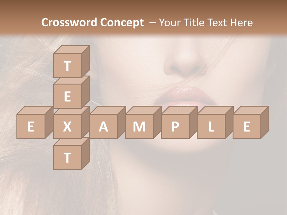 Wellbeing Cosmetic Eyes PowerPoint Template