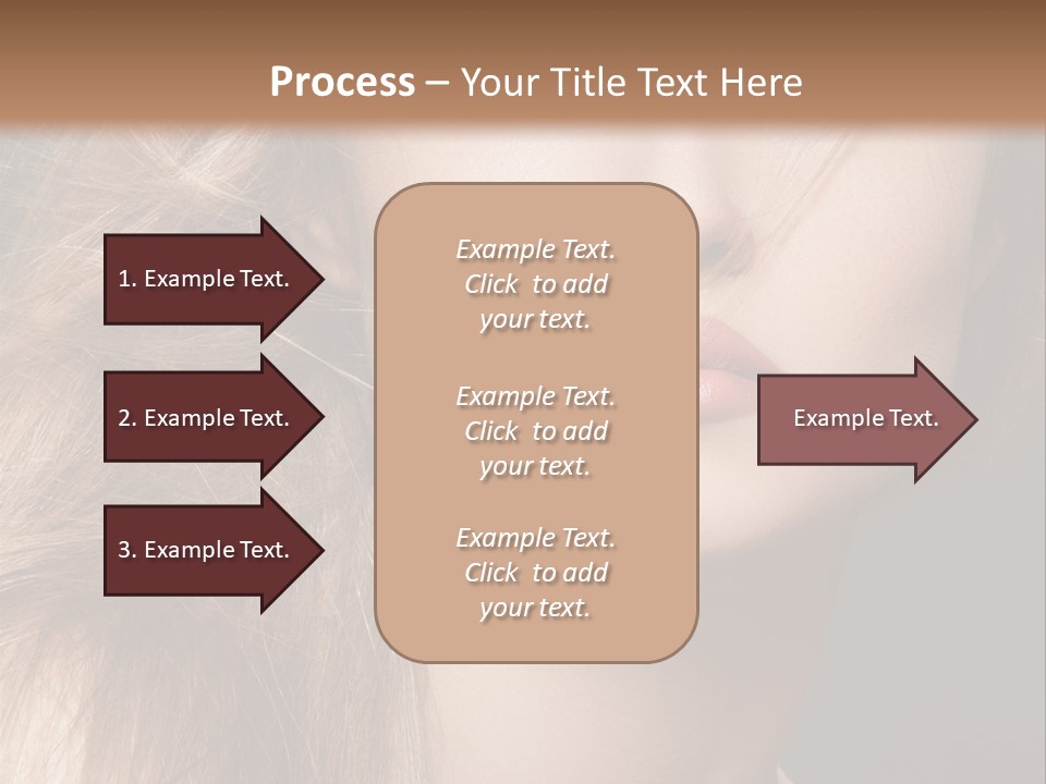 Wellbeing Cosmetic Eyes PowerPoint Template