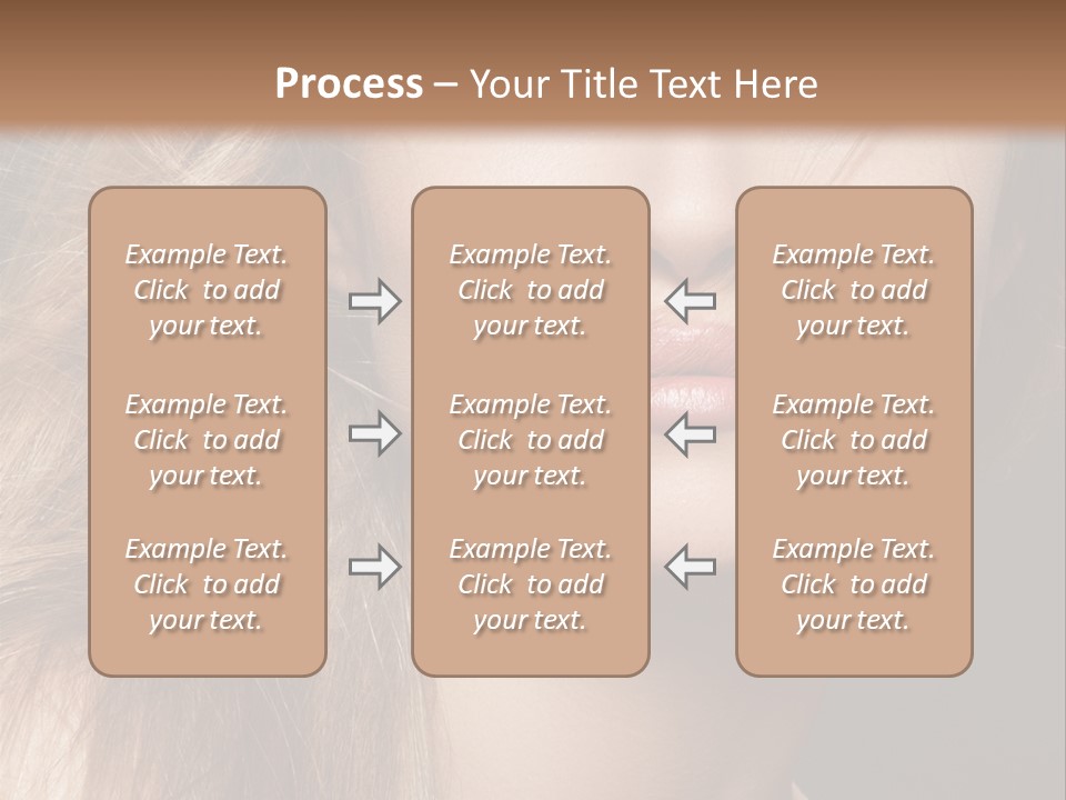 Wellbeing Cosmetic Eyes PowerPoint Template
