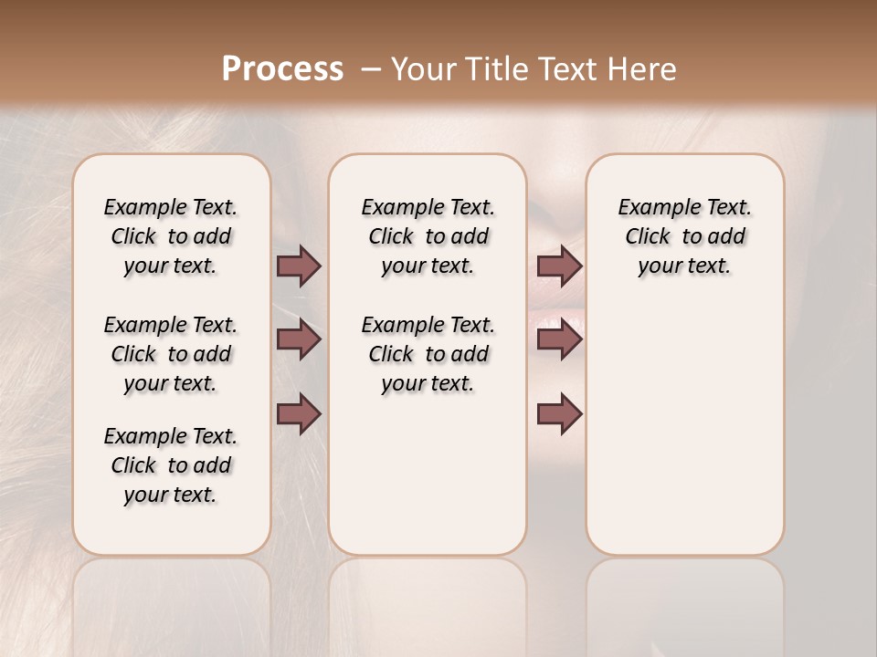 Wellbeing Cosmetic Eyes PowerPoint Template