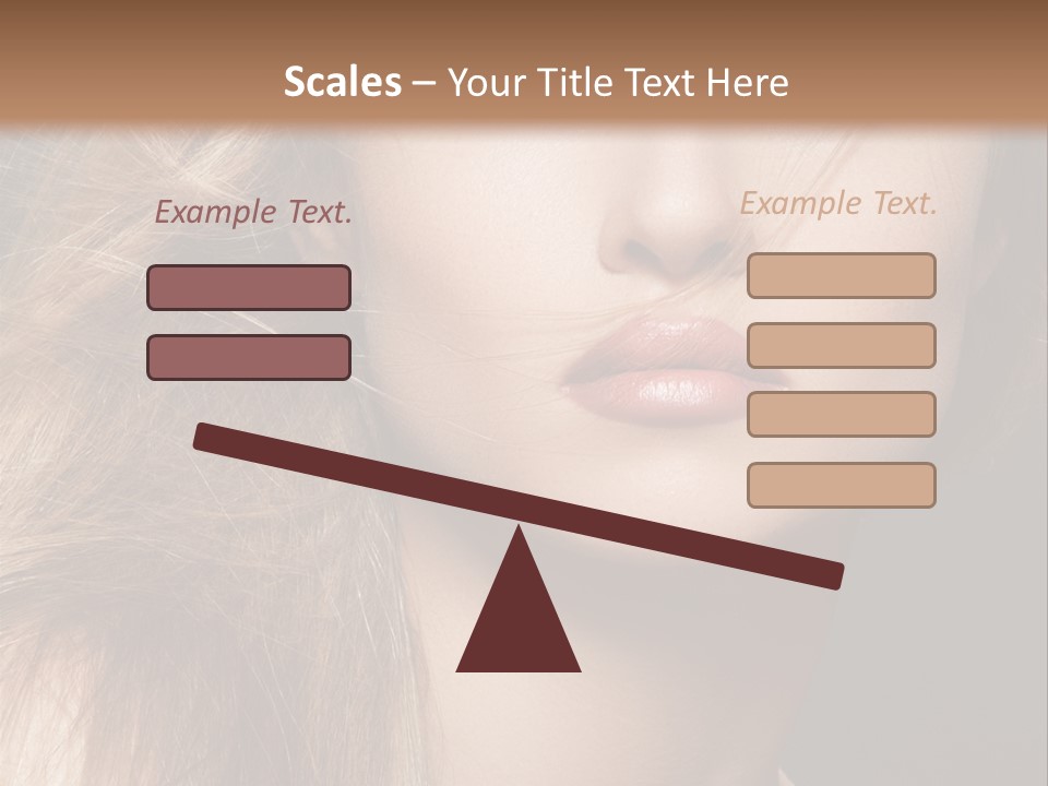 Wellbeing Cosmetic Eyes PowerPoint Template