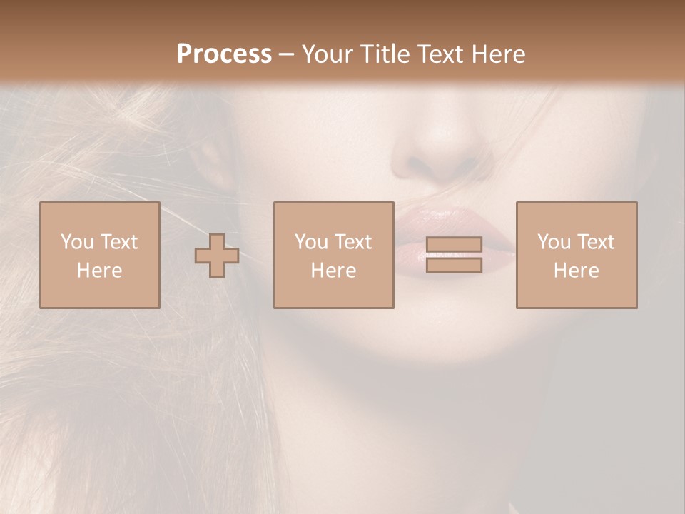 Wellbeing Cosmetic Eyes PowerPoint Template
