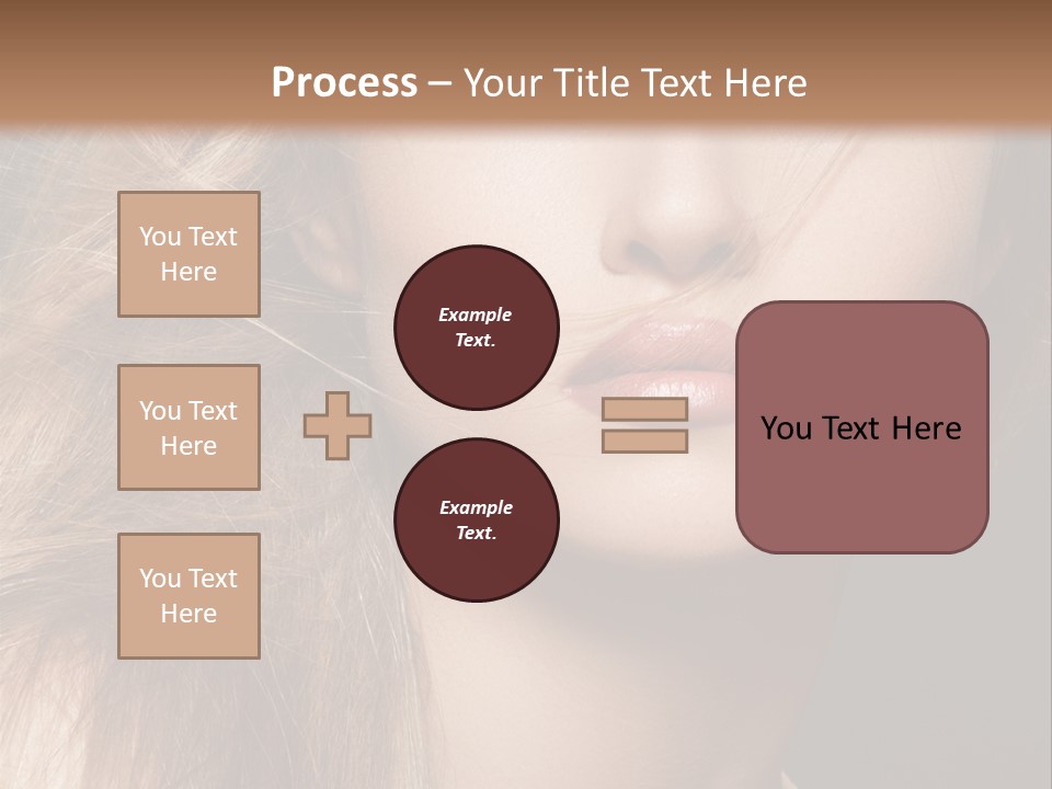 Wellbeing Cosmetic Eyes PowerPoint Template