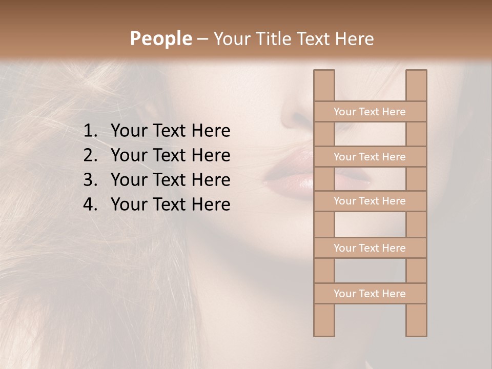 Wellbeing Cosmetic Eyes PowerPoint Template