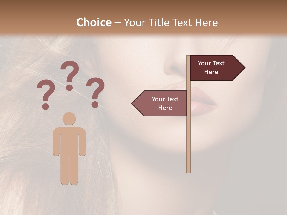 Wellbeing Cosmetic Eyes PowerPoint Template