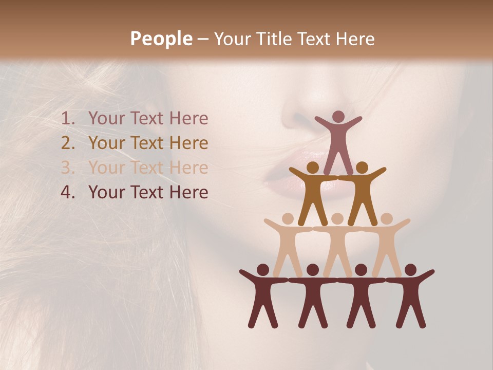 Wellbeing Cosmetic Eyes PowerPoint Template