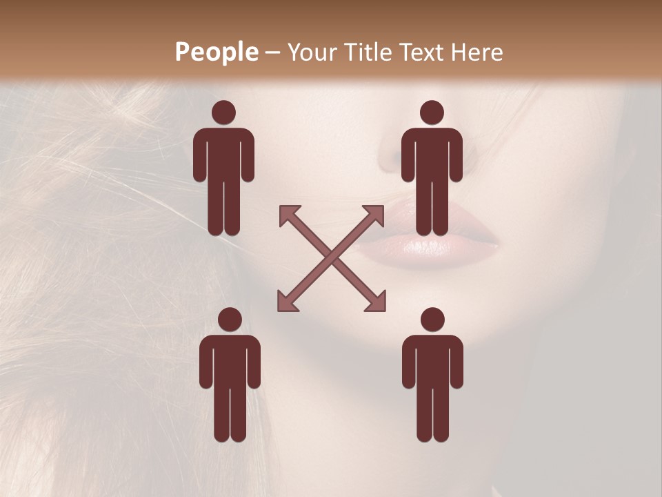 Wellbeing Cosmetic Eyes PowerPoint Template