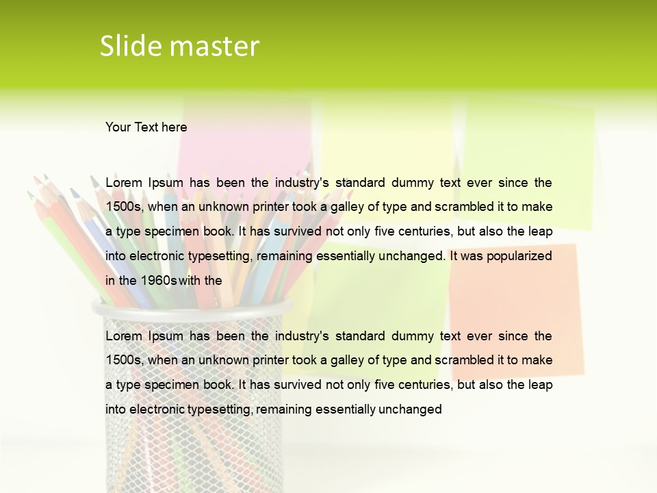 Background Color Palette PowerPoint Template