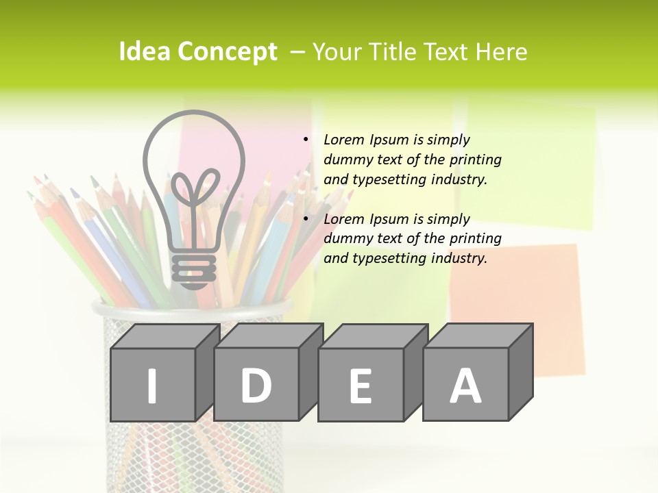 Background Color Palette PowerPoint Template