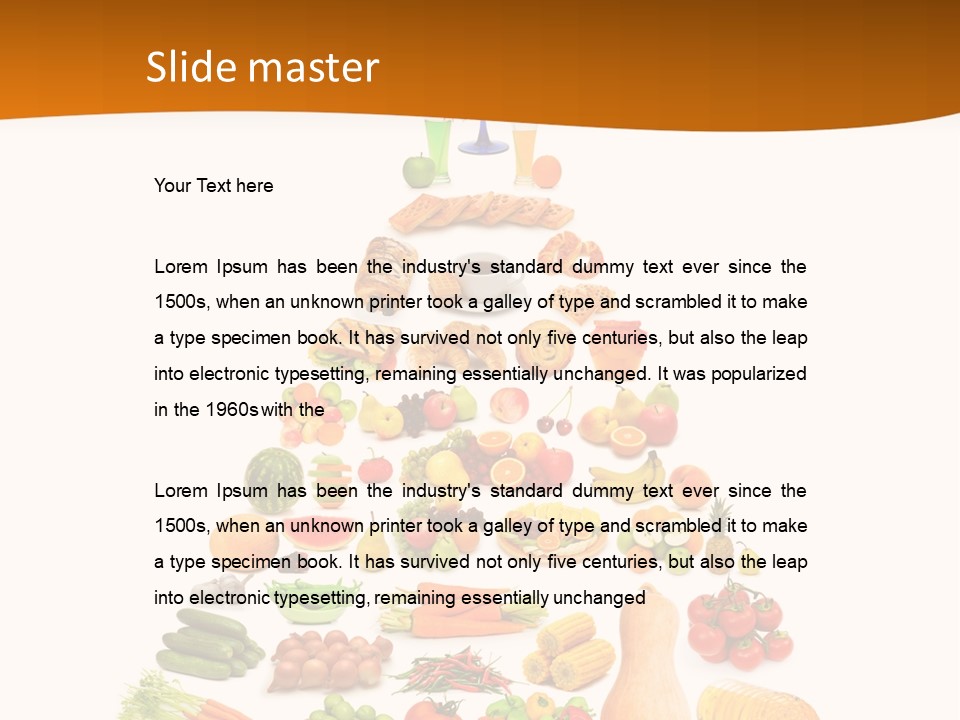 Eat Tomato Beef PowerPoint Template