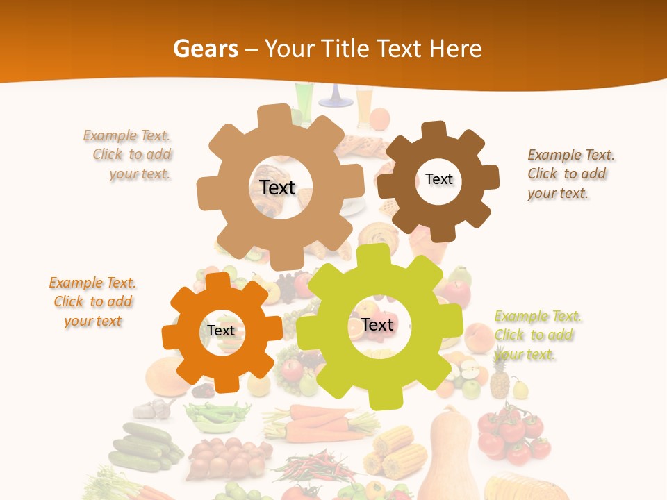 Eat Tomato Beef PowerPoint Template