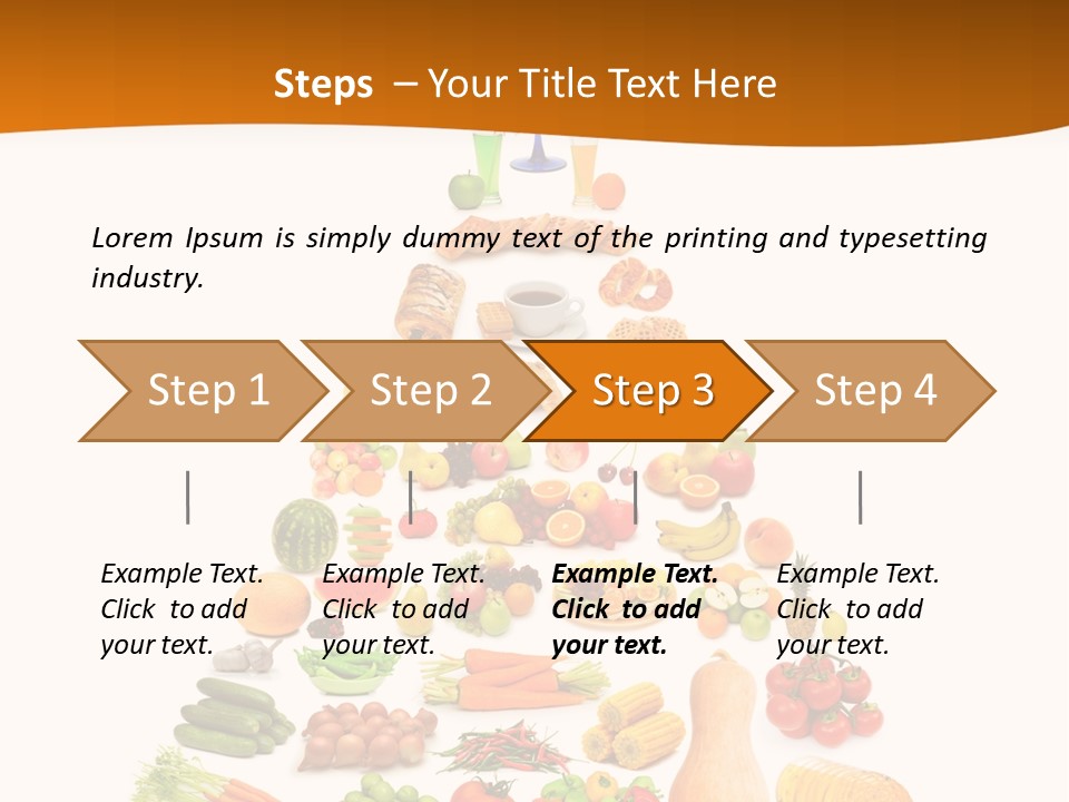 Eat Tomato Beef PowerPoint Template