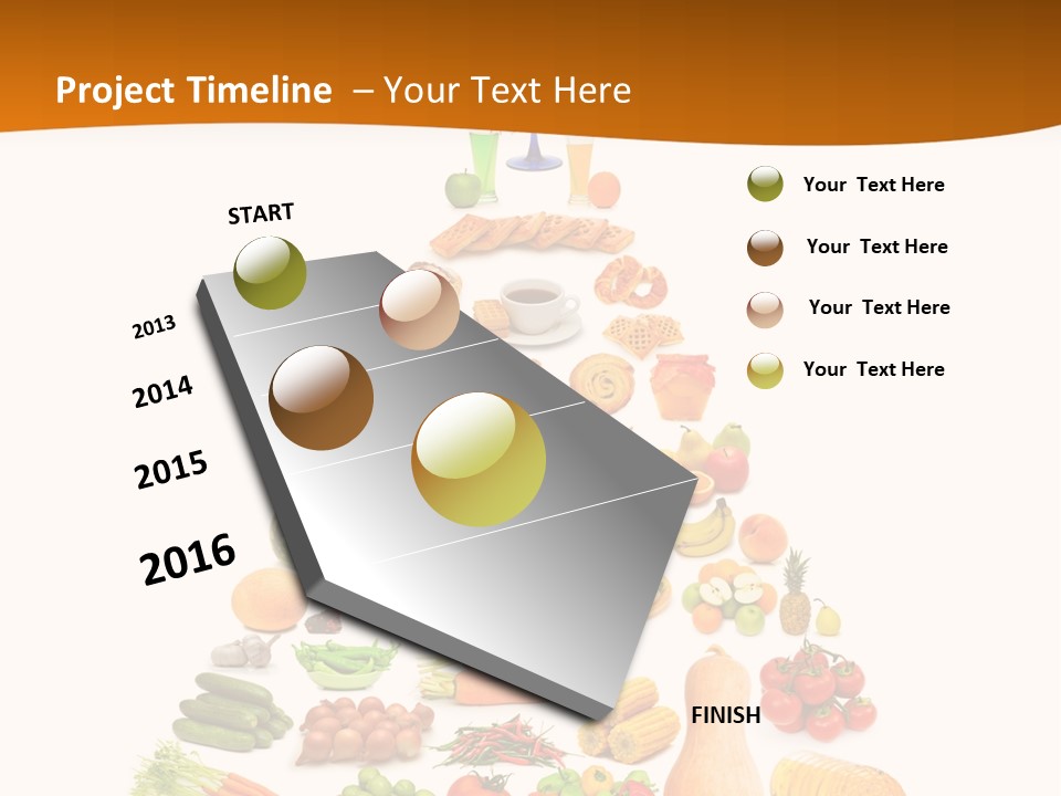 Eat Tomato Beef PowerPoint Template