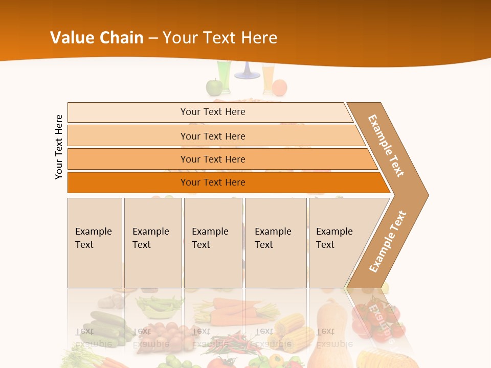 Eat Tomato Beef PowerPoint Template