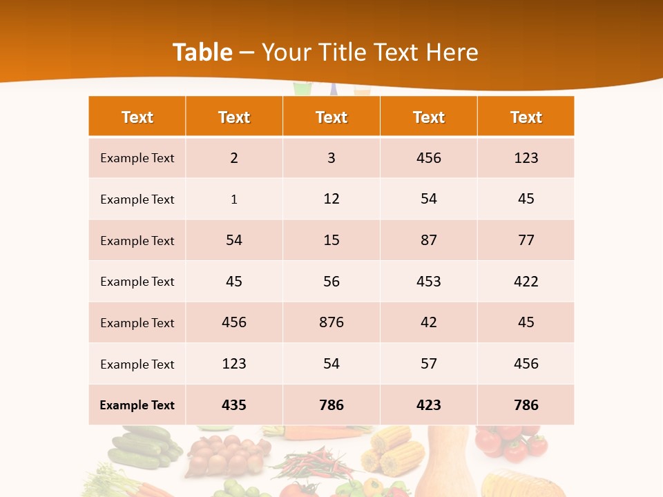 Eat Tomato Beef PowerPoint Template