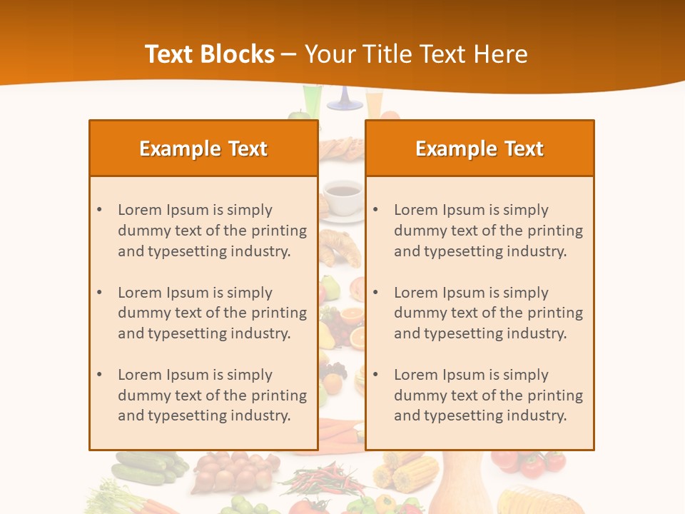 Eat Tomato Beef PowerPoint Template