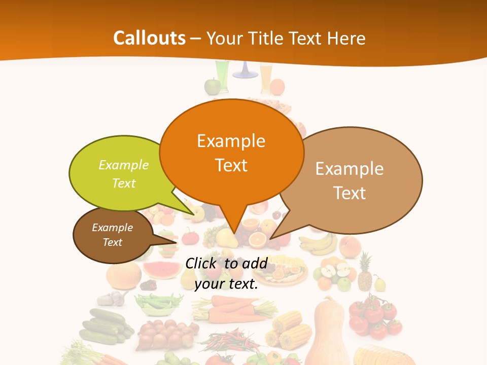 Eat Tomato Beef PowerPoint Template