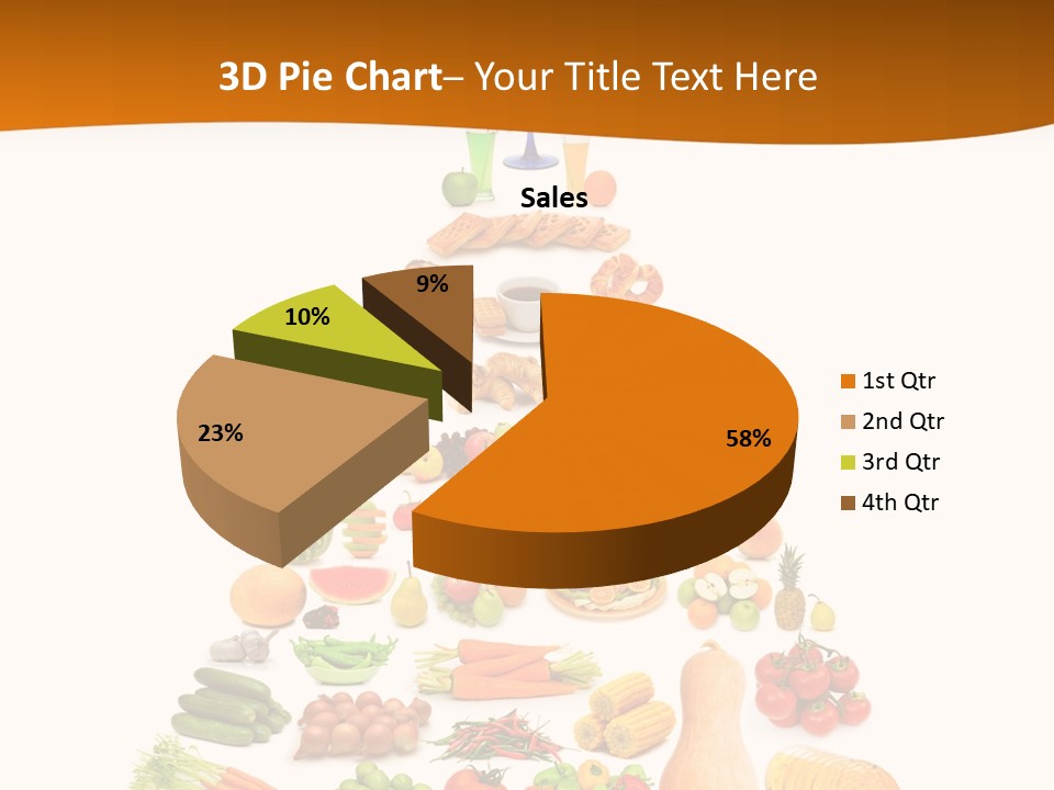 Eat Tomato Beef PowerPoint Template